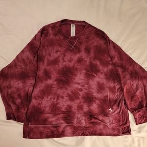 JoyLab Medium Tie Dye lounge sweater